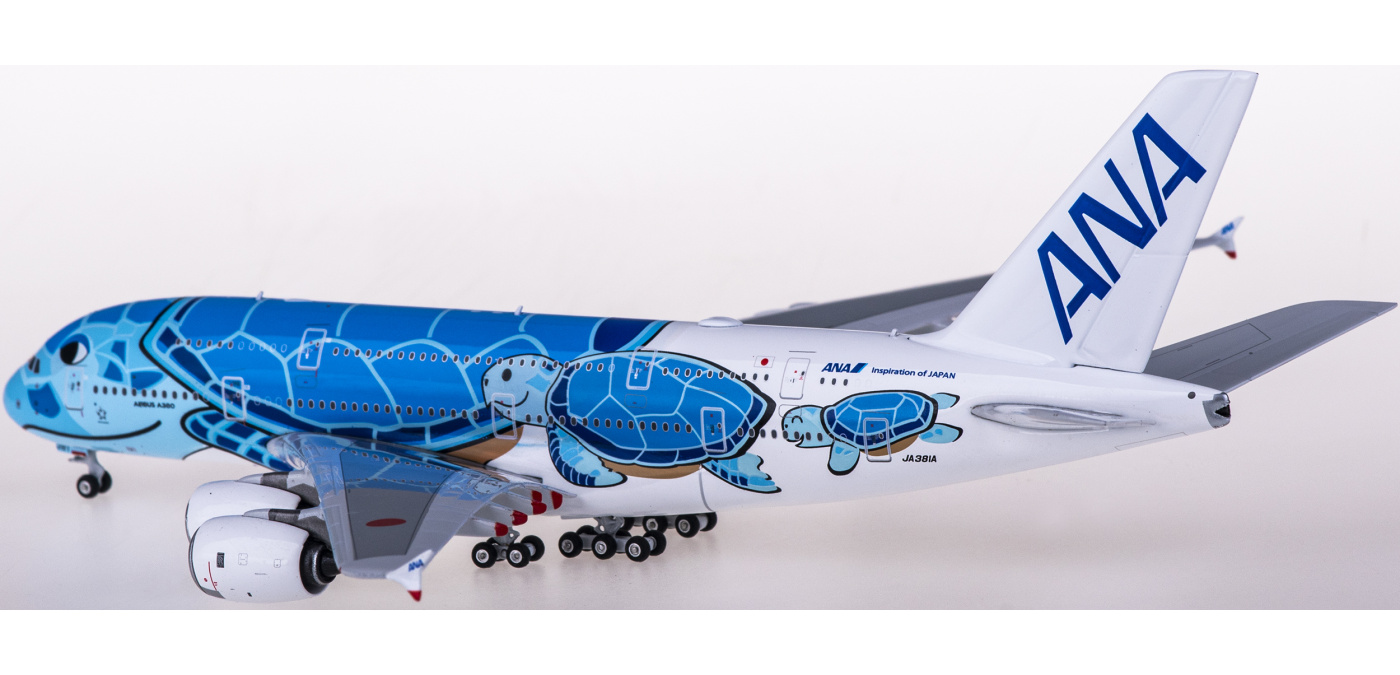 PH04386 ANA 全日空Airbus A380 JA381A Lani Phoenix 1:400 -飞机模型世界