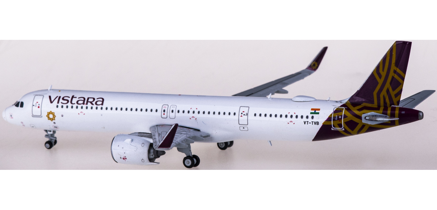 ビスタラ A321neo VT-TVA 1/400 Amazon.com: JC Wings for VISTARA Airbus A321 NEO VT-TVA 1