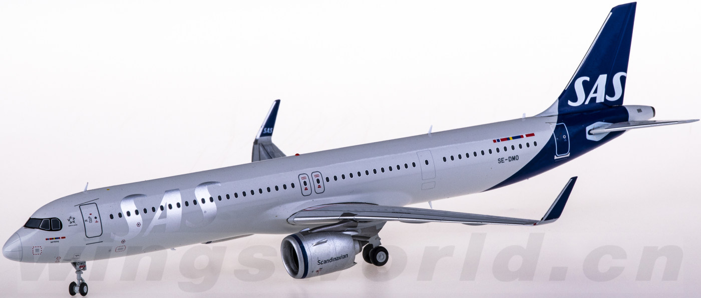 XX20021 SAS 北欧航空Airbus A321neo SE-DMO JC Wings 1:200 -飞机模型世界