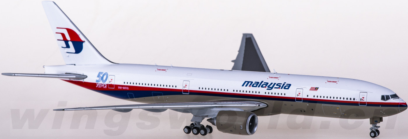 XX4488 Malaysia Airlines 马来西亚航空Boeing 777-200 9M-MRB
