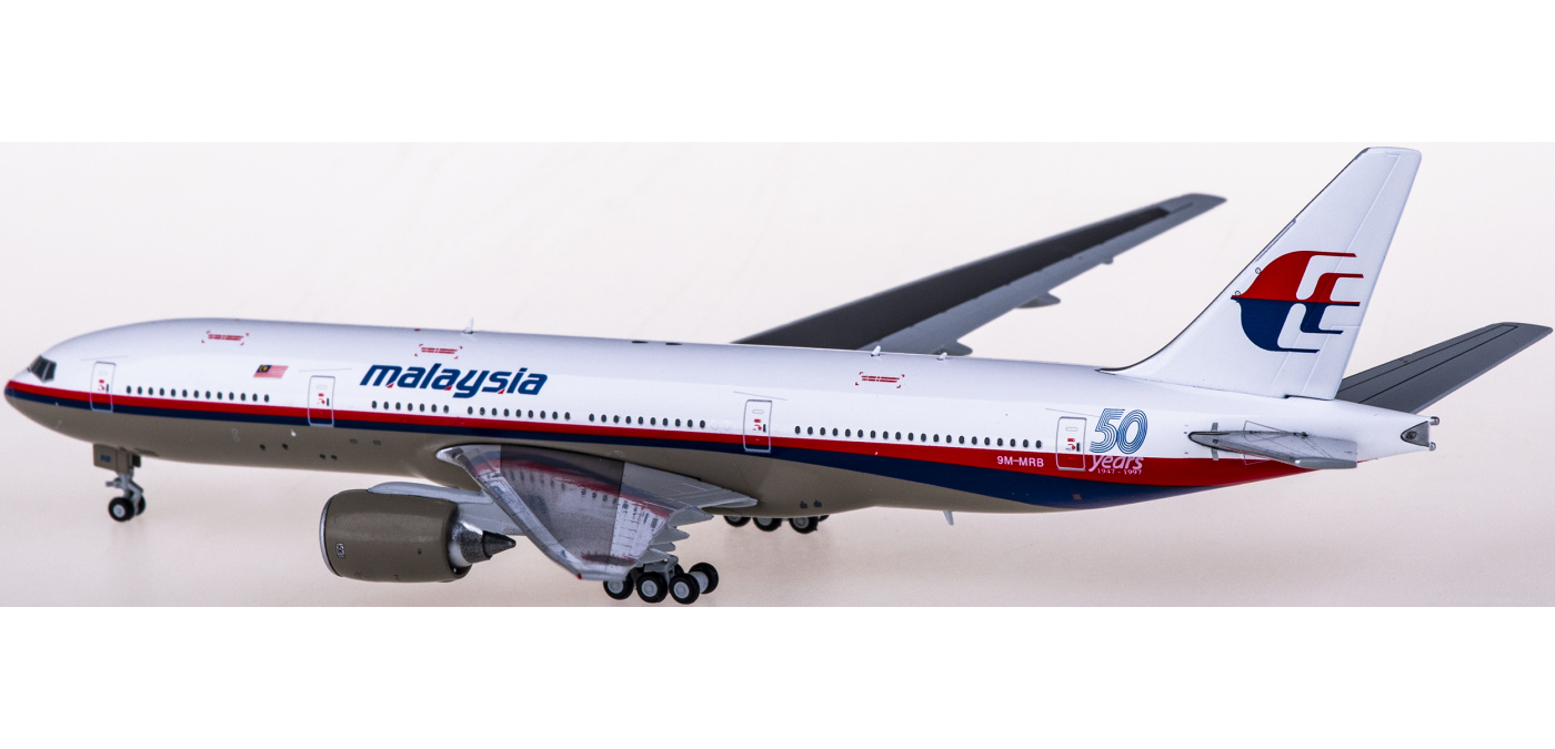 XX4488 Malaysia Airlines 马来西亚航空Boeing 777-200 9M-MRB 50周年
