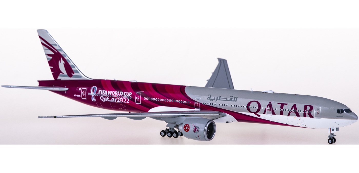 ❶　1/400　中華航空公司　Boeing777-300ER B-18007 XX4489 Qatar 卡塔尔航空Boeing 777-300ER A7-BEB 世界杯彩绘JC