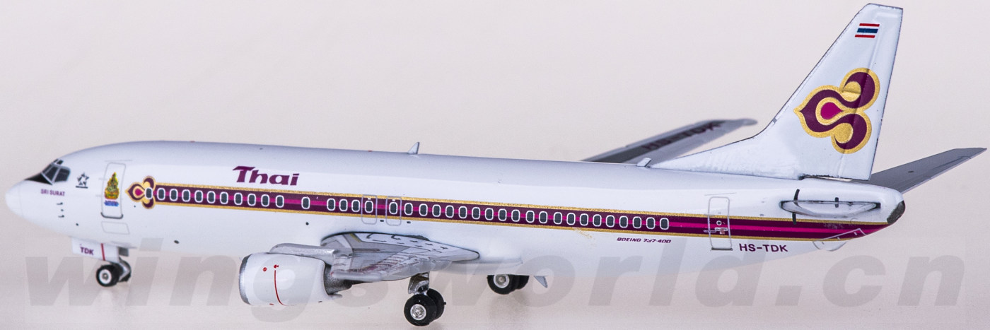 phoenix タイ航空 B737-400 1/200 1:400 Phoenix Thai BOEING 737-400 Passenger Airplane Diecast