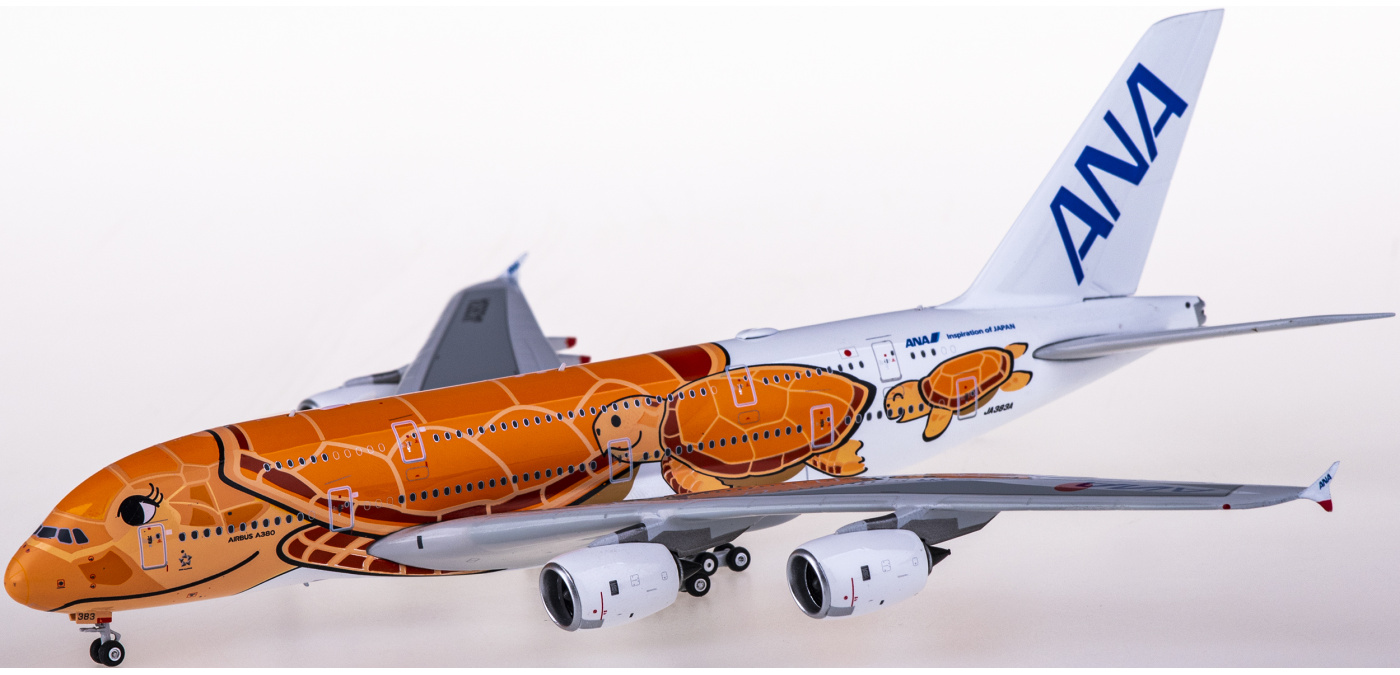 PH04388 ANA 全日空Airbus A380 JA383A Kala Phoenix 1:400 -飞机模型世界