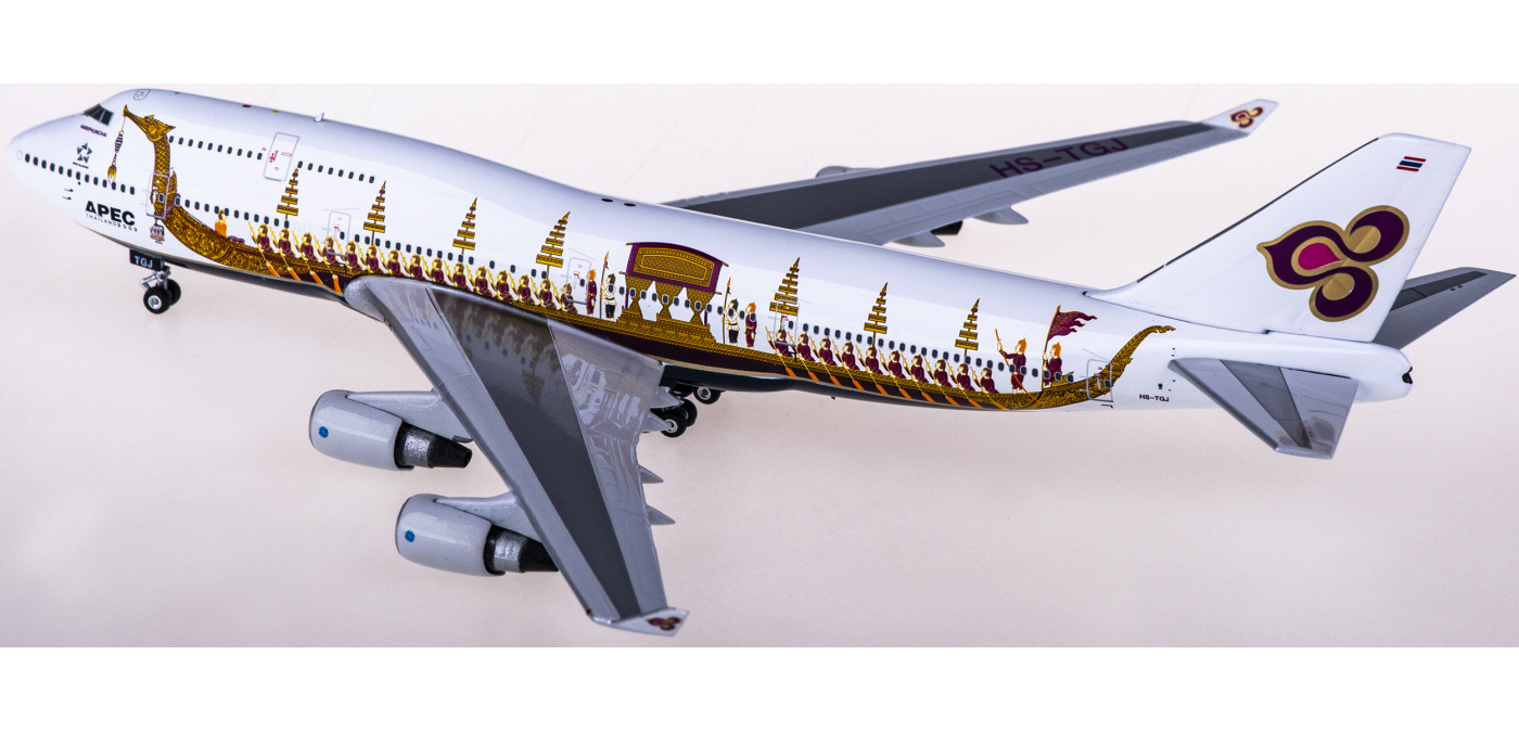 THAI航空 ボーイング747モデル HS-TGJ THAI航空 ボーイング747モデル HS-TGJ