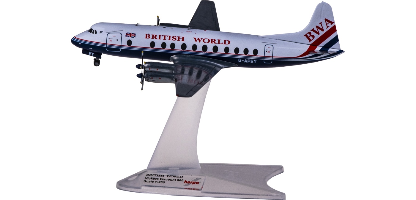 571463 British World Airlines Vickers Viscount 800 G-APEY
