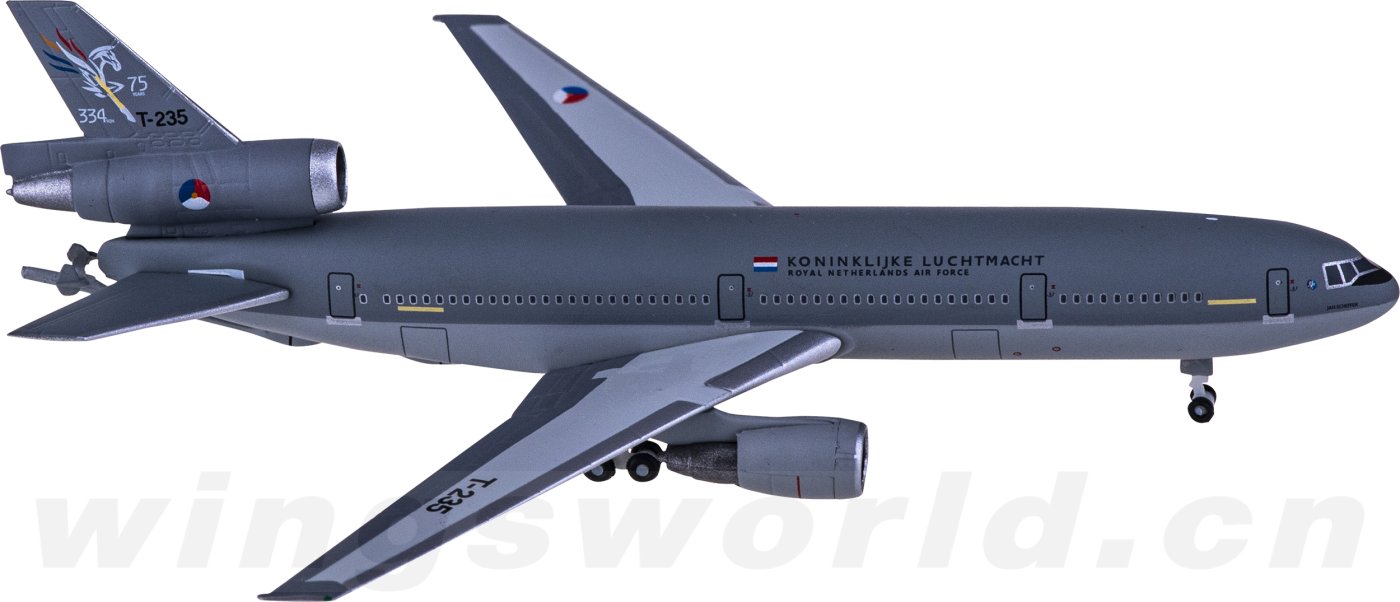 荷兰皇家空军 mcdonnell douglas dc-10 t-235 herpa 1:500 -飞机模型