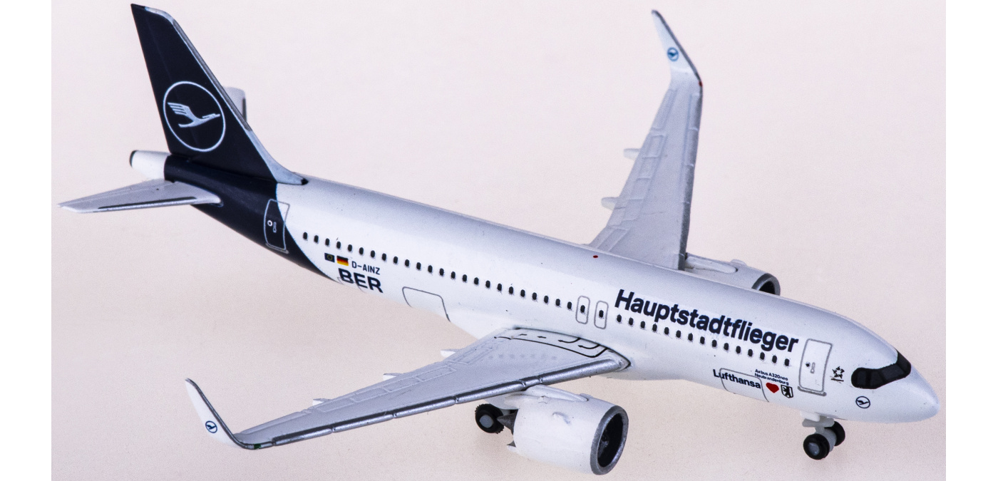 535090 Lufthansa 汉莎航空Airbus A320neo D-AINZ Herpa 1:500