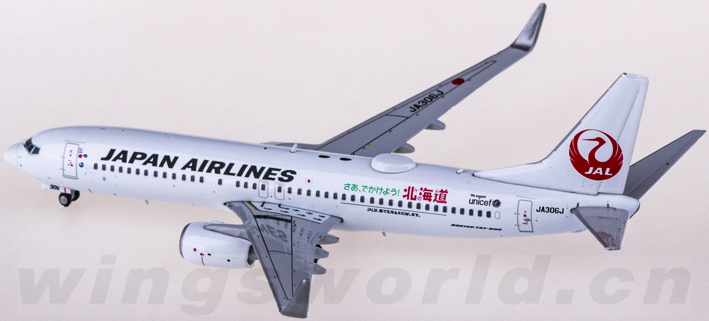 EW4738006 Japan Airlines 日本航空Boeing 737-800 JA306J JC 