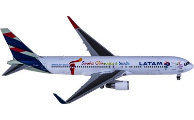 JC Wings 1:400 LATAM 南美航空集团 Boeing 767-300ER PT-MSY