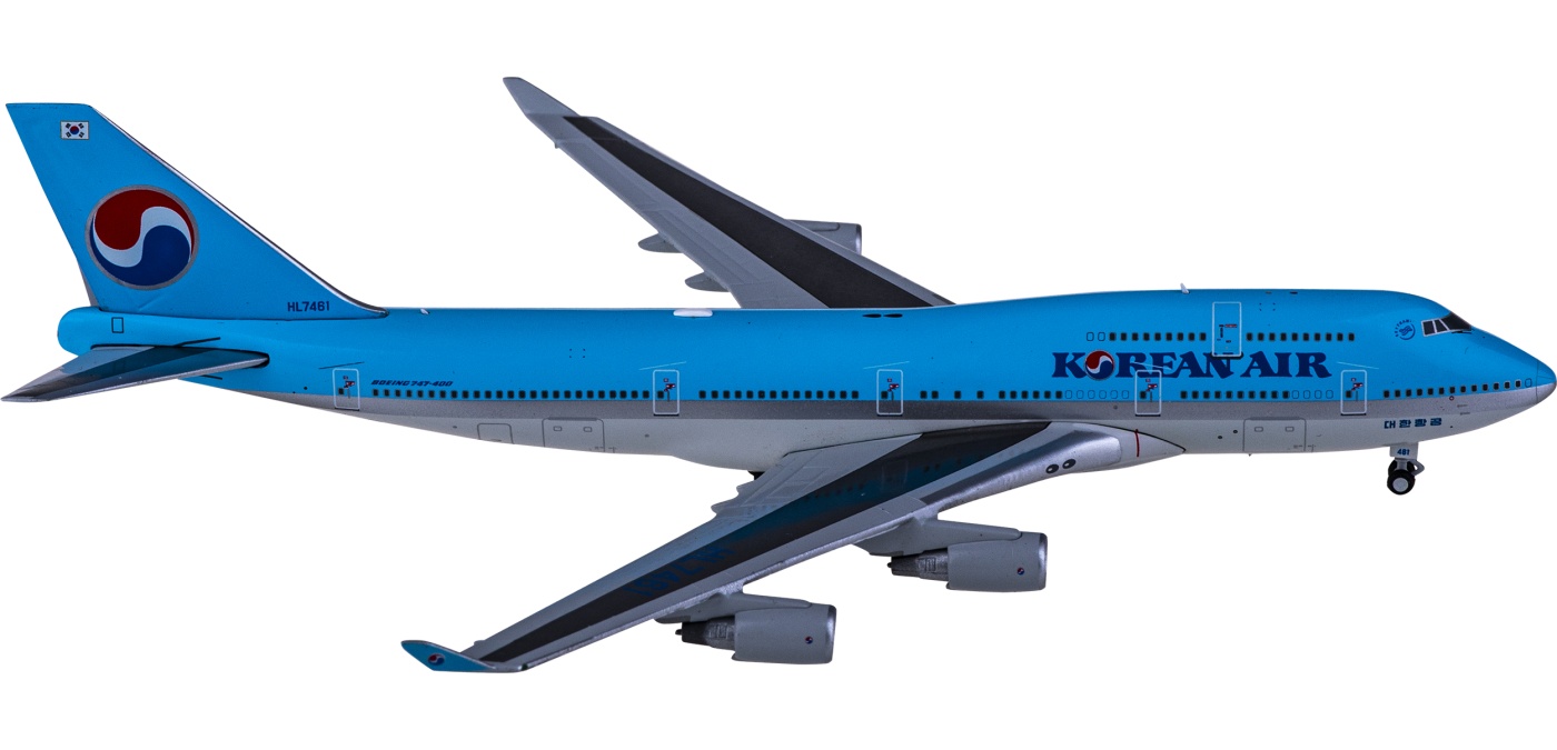 EW4744002 Korean Air 大韩航空Boeing 747-400 HL7461 JC Wings