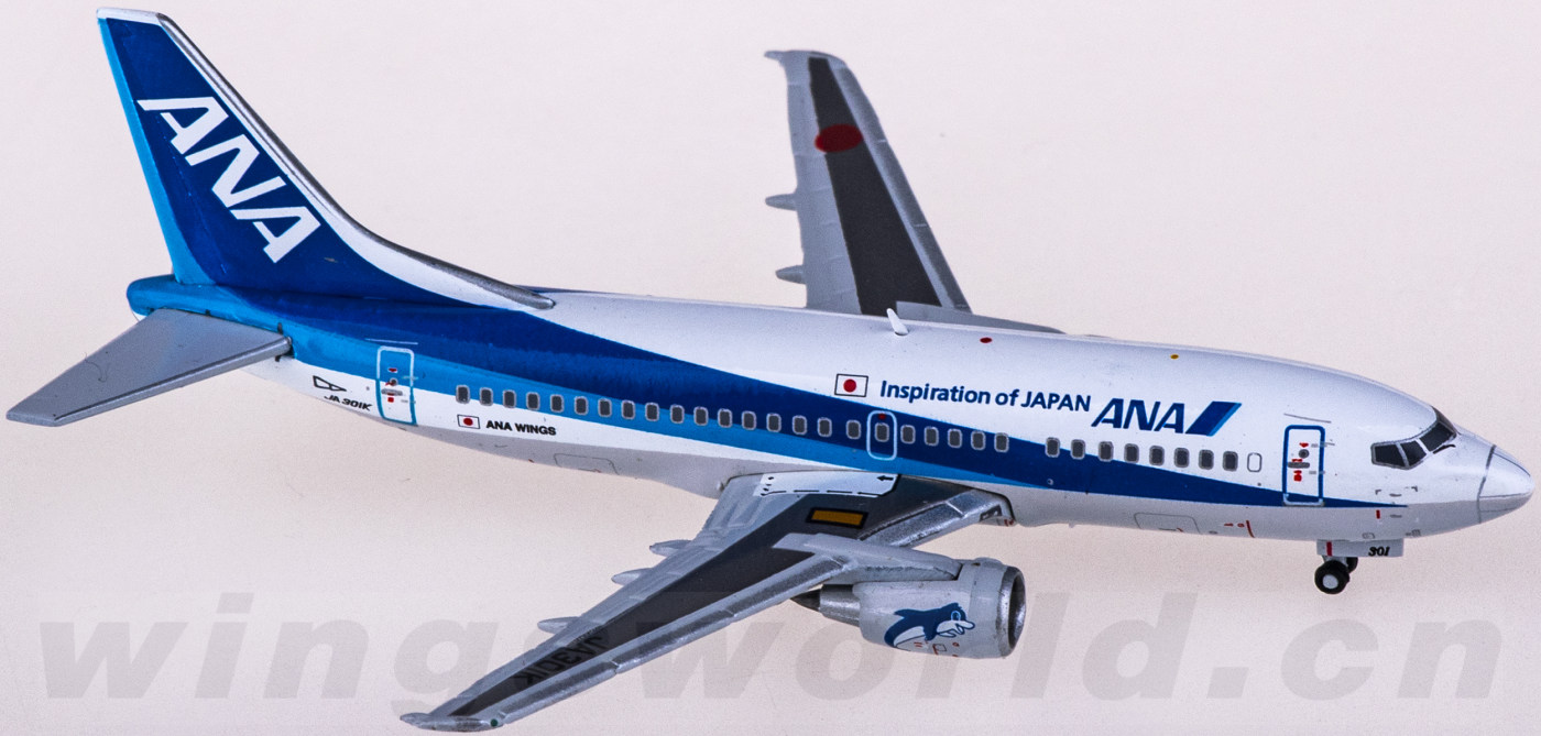 EW4735001 ANA 全日空Boeing 737-500 JA301K JC Wings 1:400 