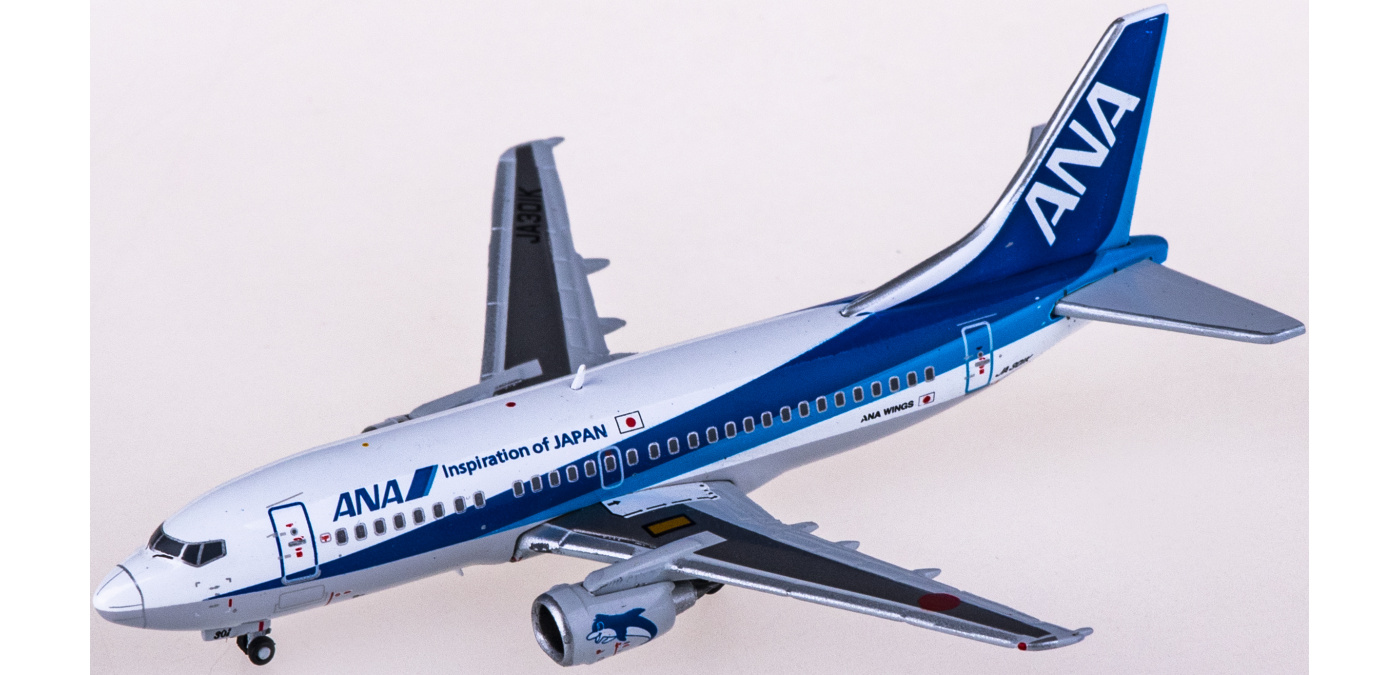 EW4735001 ANA 全日空Boeing 737-500 JA301K JC Wings 1:400 -飞机模型世界