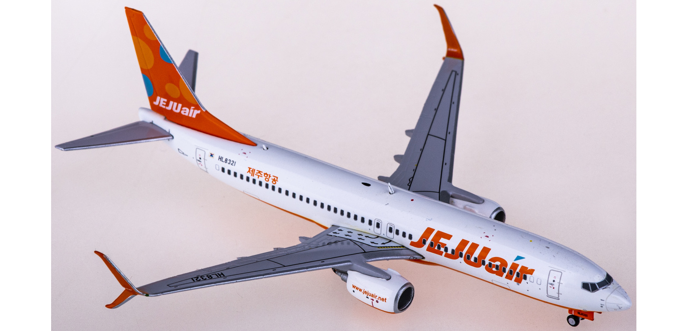 JEJU air チェジュエア 737-800 JC Wings 1:400 JC Wings Jeju Air Boeing 737-800 XX4199 | WINGSMO.com