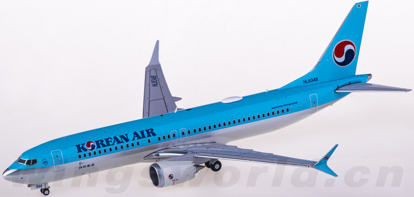 EW238M002 Korean Air 大韩航空Boeing 737 MAX 8 HL8348 JC