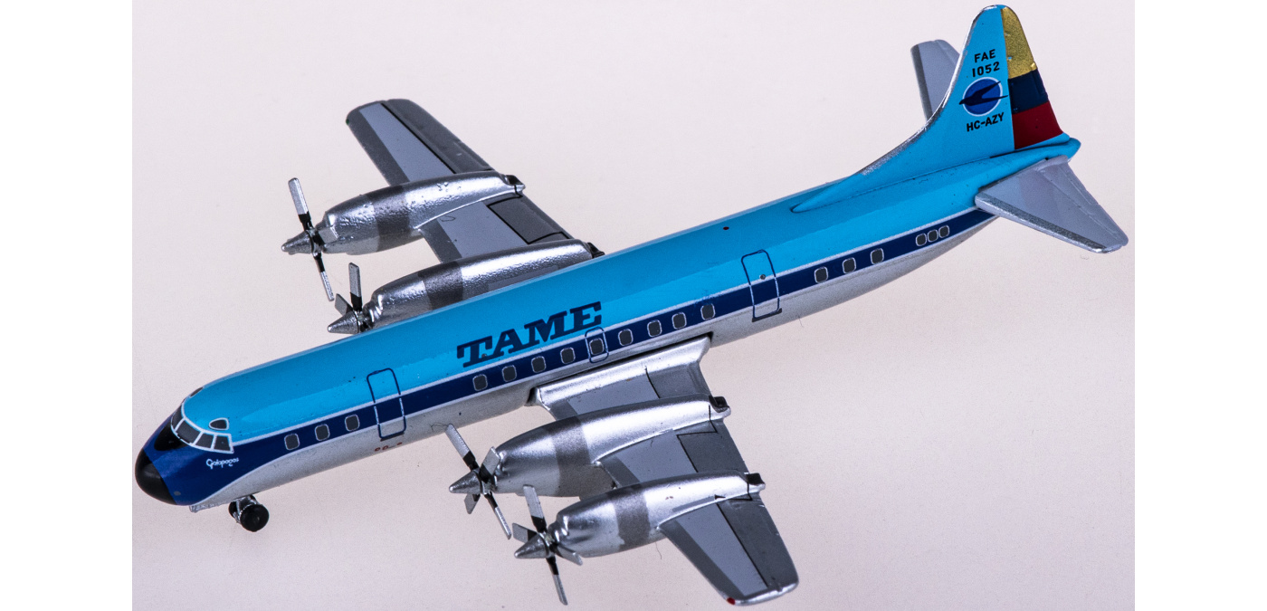 EVA400N1280EB TAME Lockheed L-188 Electra HC-AZY