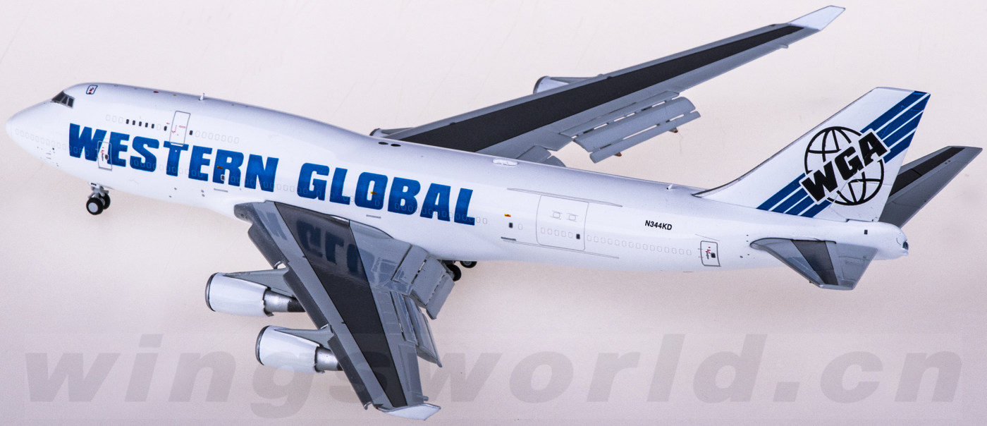 Geminijets 1/400 WESTERN GLOBAL 747−400F ScaleModelStore.com :: GeminiJets 1:400 - GJWGN2015F