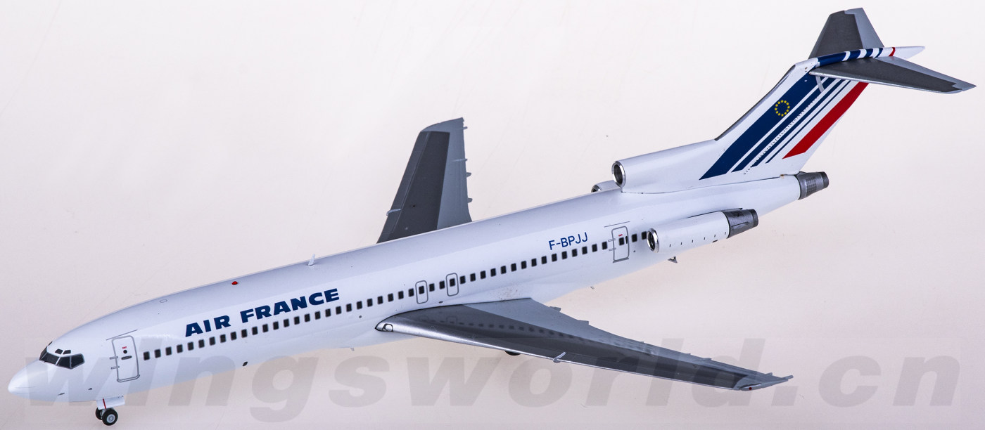 france 法国航空 boeing 727-200 f-bpjj jc wings 1:200 -飞机模型