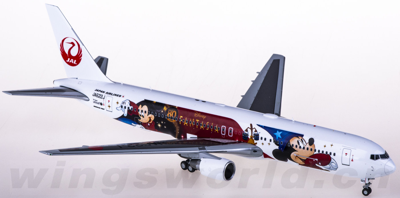 EW2763006 Japan Airlines 日本航空Boeing 767-300ER JA622J JC Wings