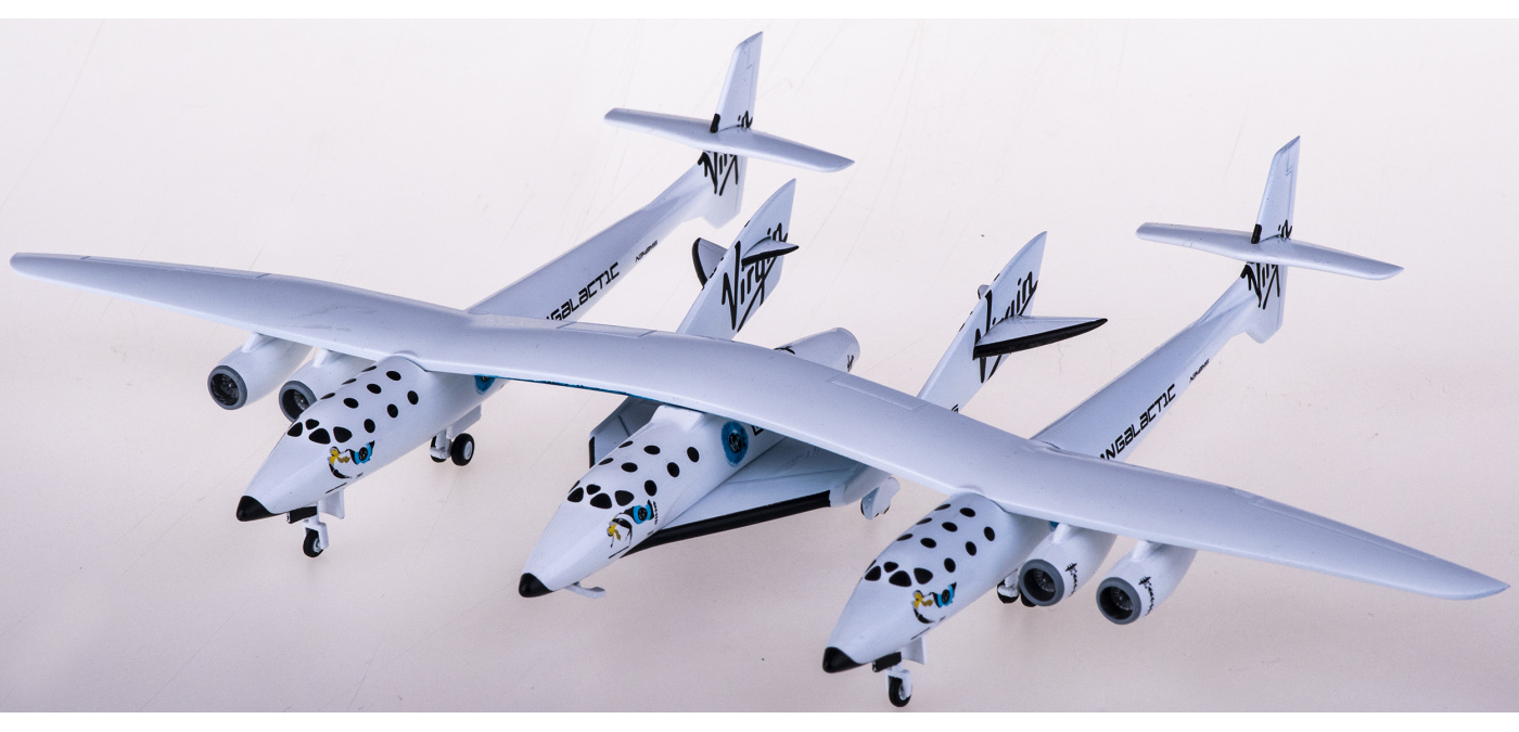 VG2001 Virgin Galactic 维珍银河太空船2号N348MS JC Wings 1
