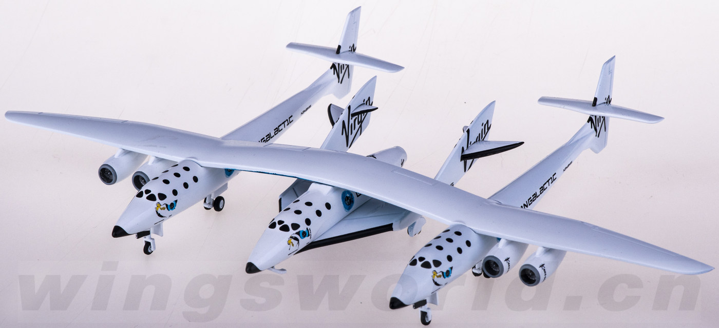 VG2001 Virgin Galactic 维珍银河太空船2号N348MS JC Wings 1:200