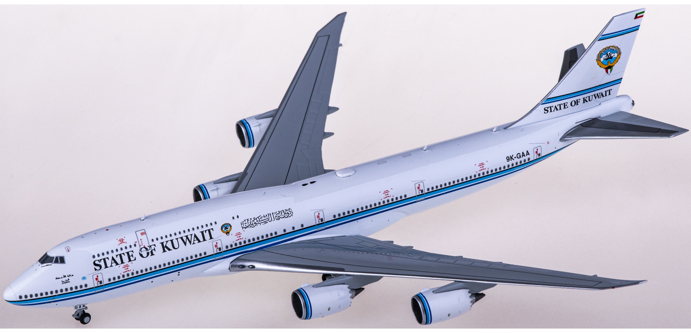 LH4227 Boeing 747-8 9K-GAA 科威特专机JC Wings 1:400 -飞机模型世界