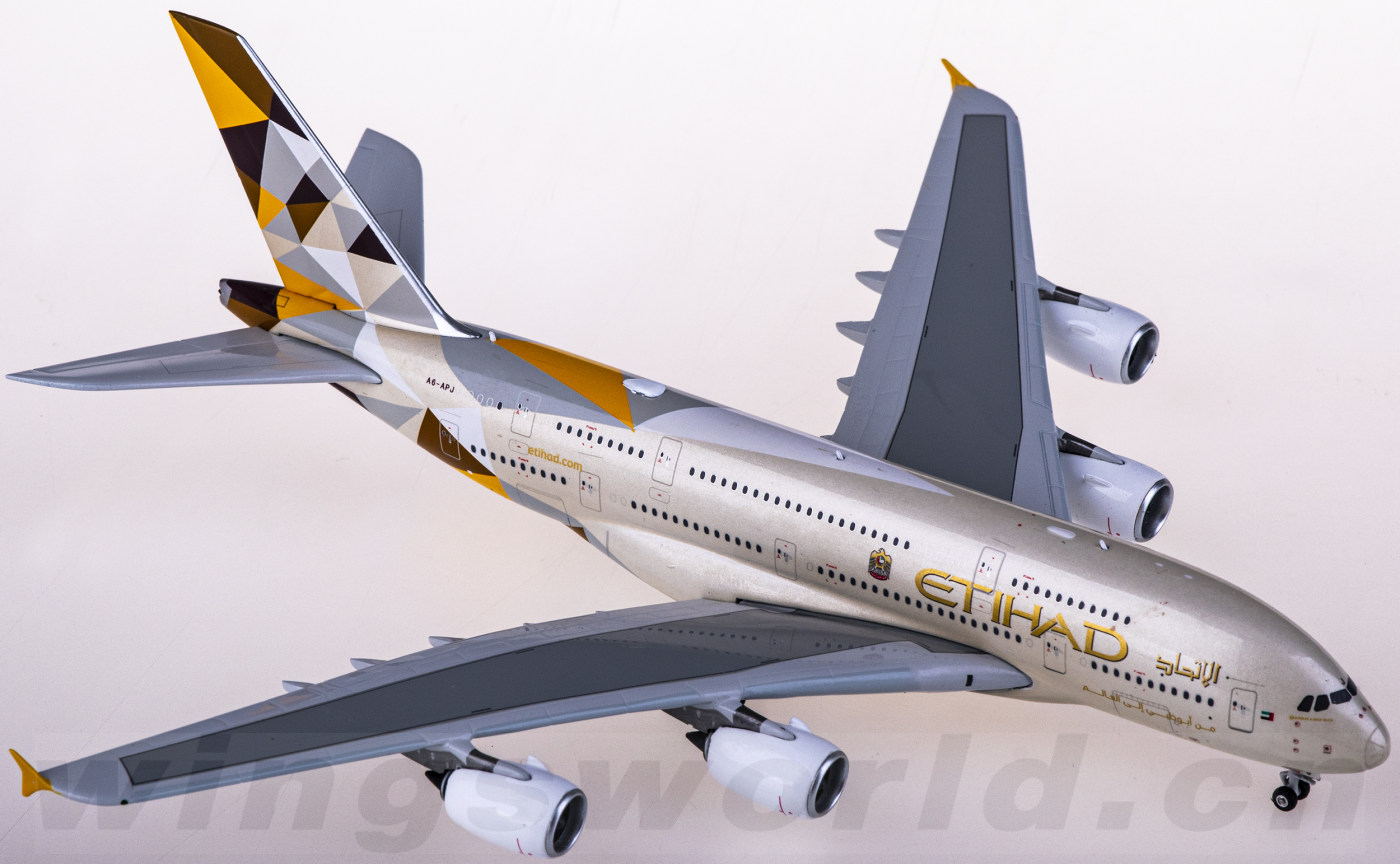 airways 阿提哈德航空 airbus a380 a6-apj phoenix 1:400 -飞机模型