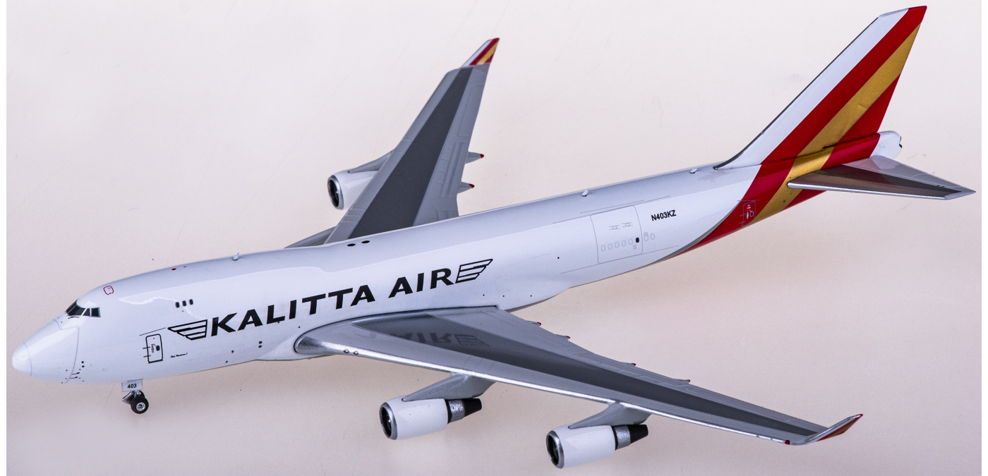 PH04424 Kalitta Air 卡利塔航空Boeing 747-400 N403KZ Phoenix 1:400