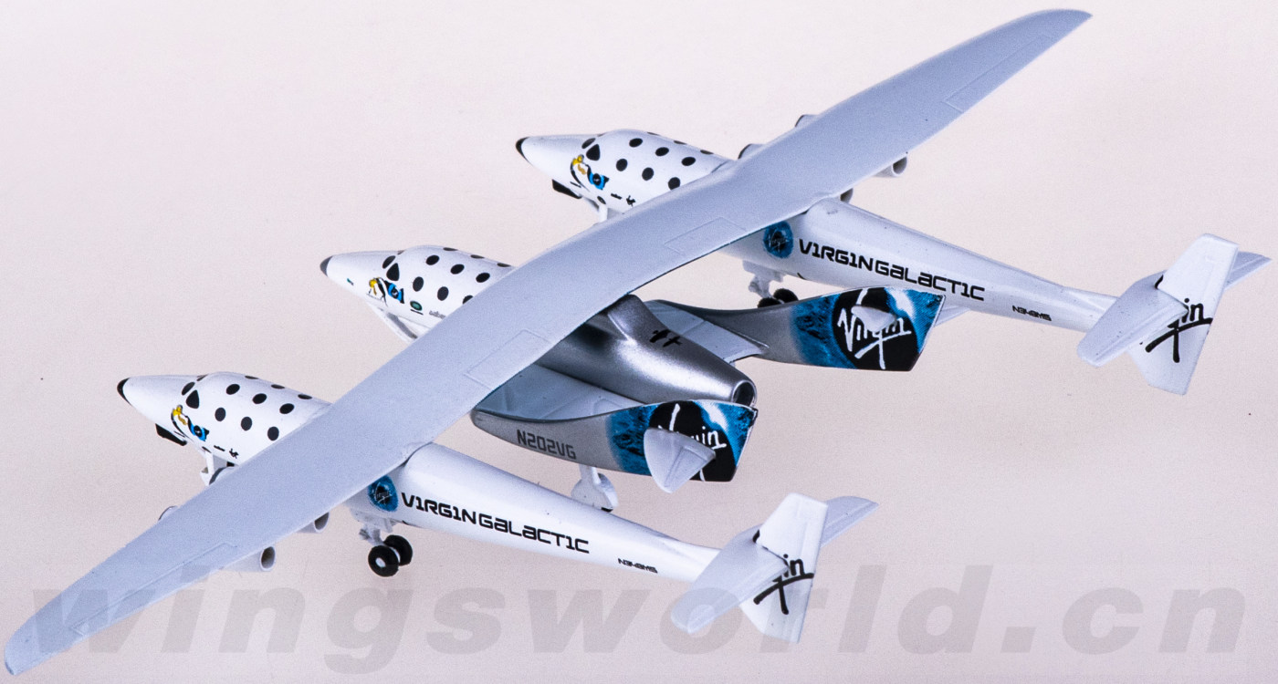 JC Wings 1:200 Virgin Galactic宇宙船 N348MS JC Wings 1:200 Virgin Galactic宇宙船 N348MS - メルカリ