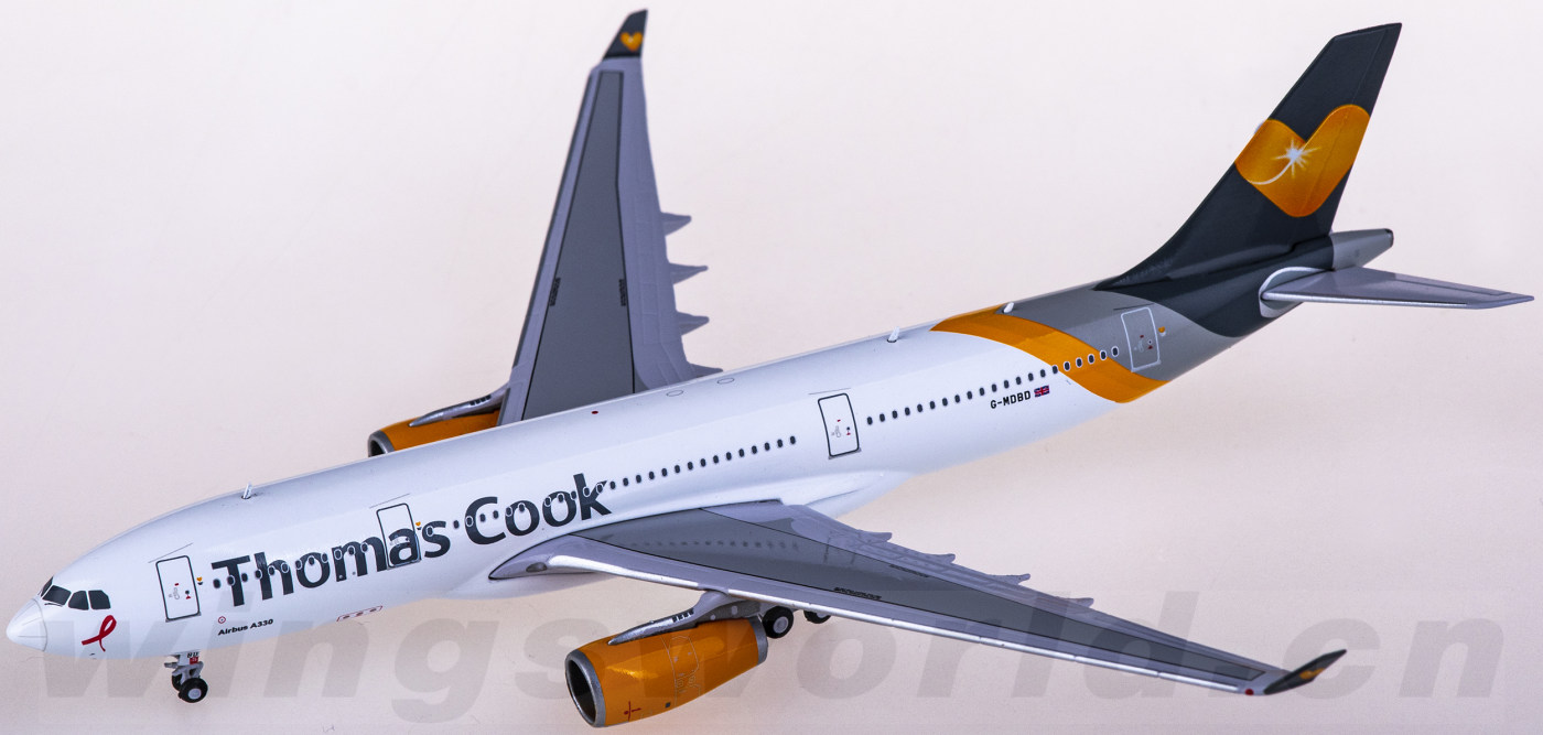 航空機・ヘリコプター ThomasCook JC Wings1:400 A330-200 G-MLJL 航空機・ヘリコプター ThomasCook JC Wings1:400 A330-200 G-MLJL