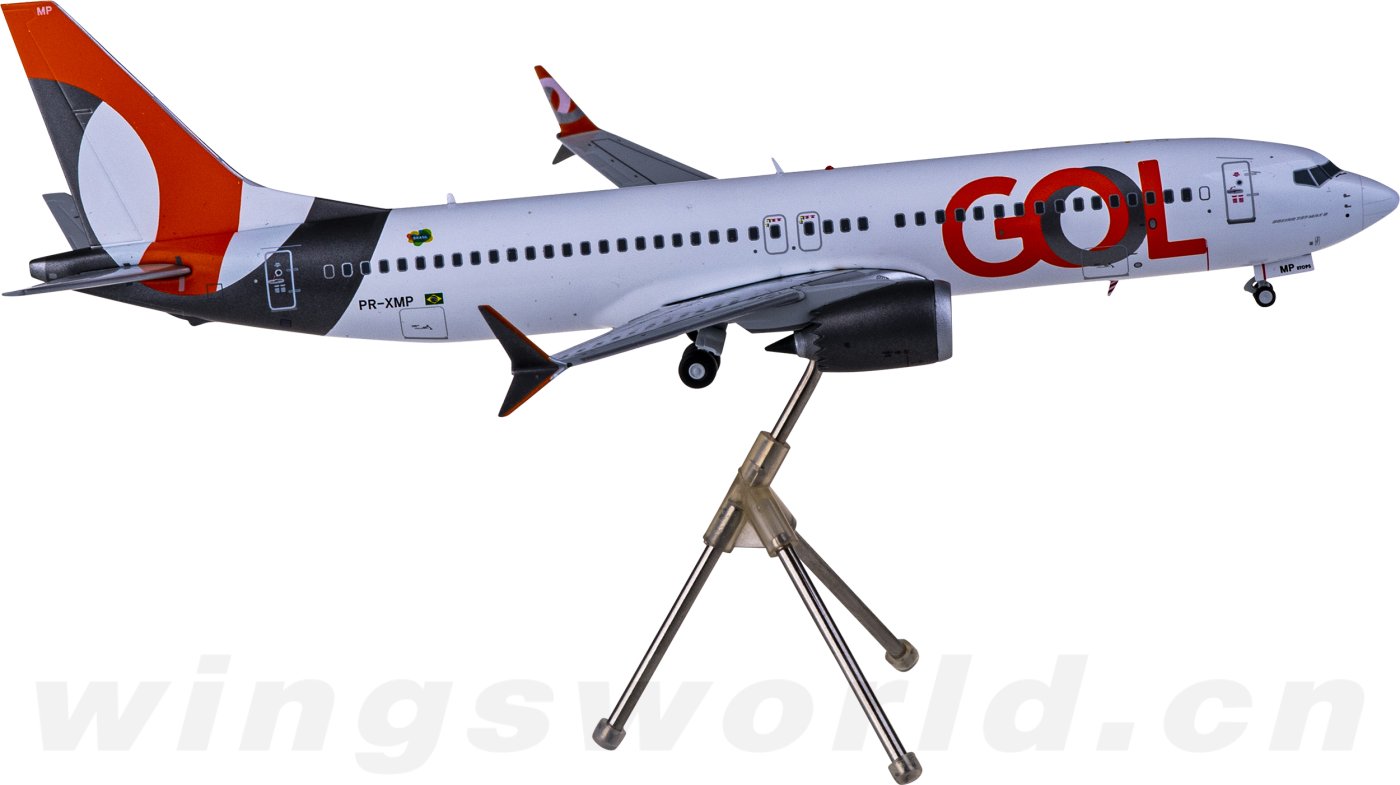 G2GOL1066 GOL 高尔航空Boeing 737 MAX 8 PR-XMP Geminijets 1:200