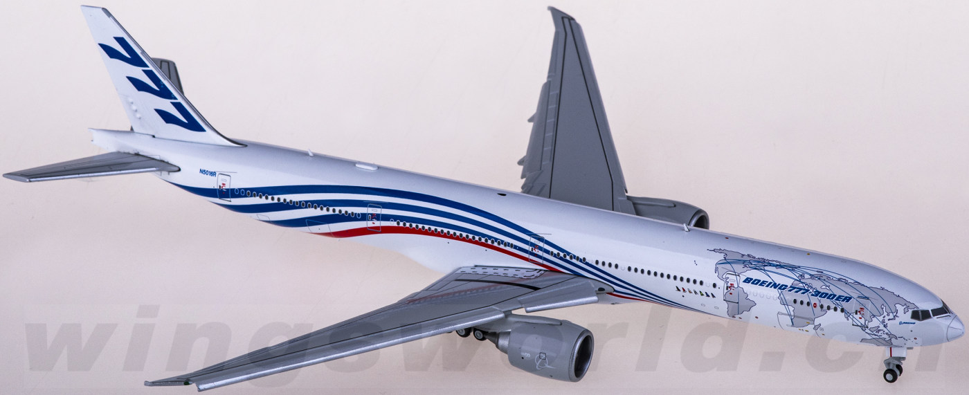 XX4972A Boeing 777-300ER N5016R 襟翼放下版JC Wings 1:400 -飞机模型世界