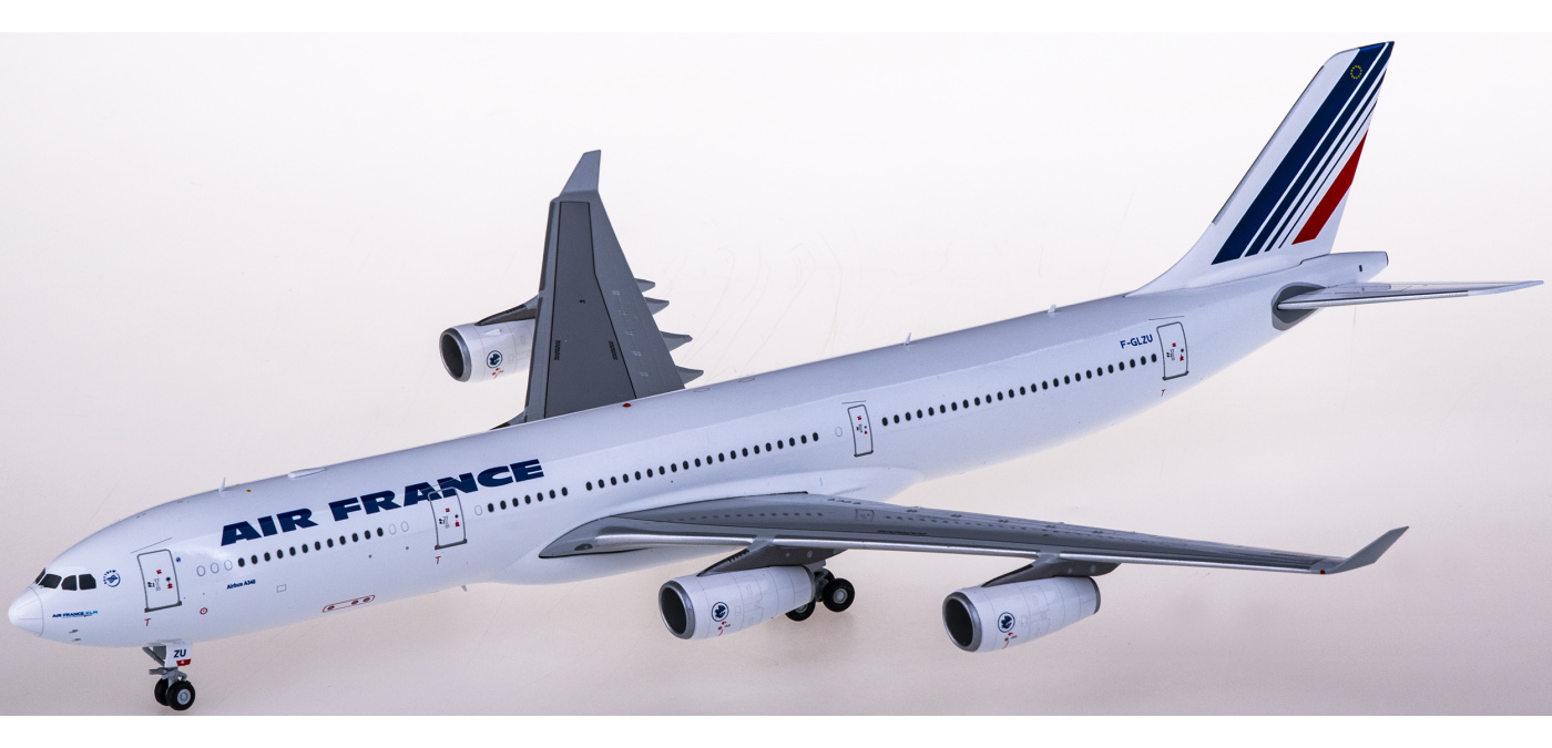 XX2298 Air France 法国航空Airbus A340-300 F-GLZU JC Wings 1:200 