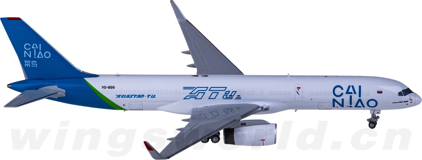 アヴィアスタル-TU 757-200PCF 1/400 NG53189 Aviastar-TU Airlines Boeing 757-200PCF VQ-BGG 货机