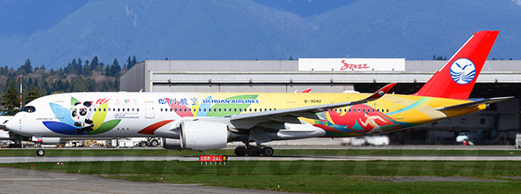 JC WINGS 1/400 四川航空 A350-900 ScaleModelStore.com :: JC Wings 1:400 - XX4100 - Sichuan