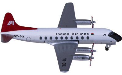 Aeroclassics 1:400 Indian Airlines 印度人航空 Vickers Viscount 700 VT-DIX