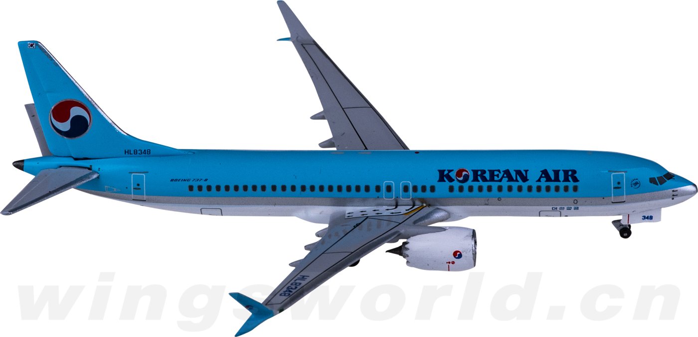 AC411084 Korean Air 大韩航空Boeing 737 MAX 8 HL8348 AeroClassics 1