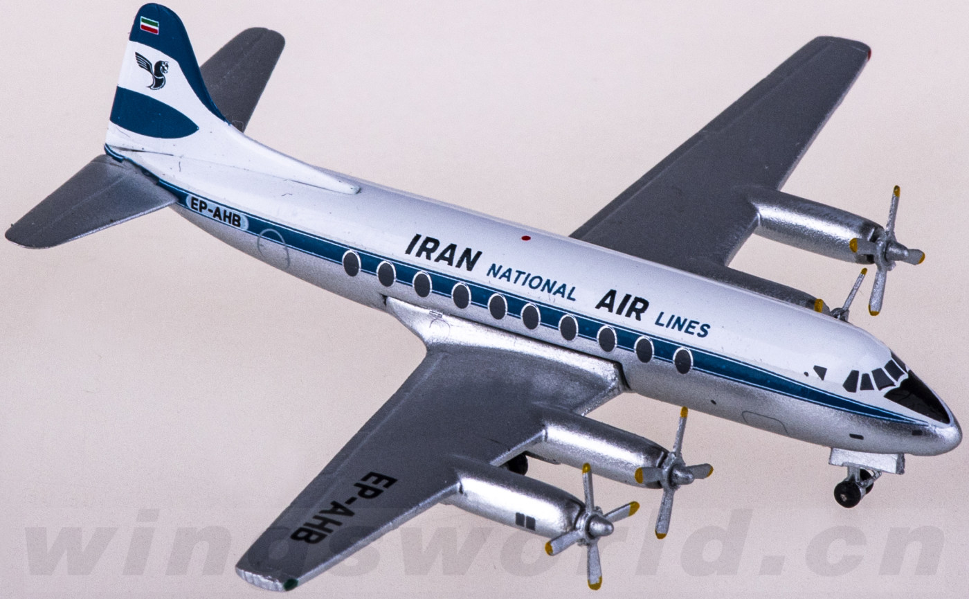 AC411014 Iran Air 伊朗航空Vickers Viscount 700 EP-AHB
