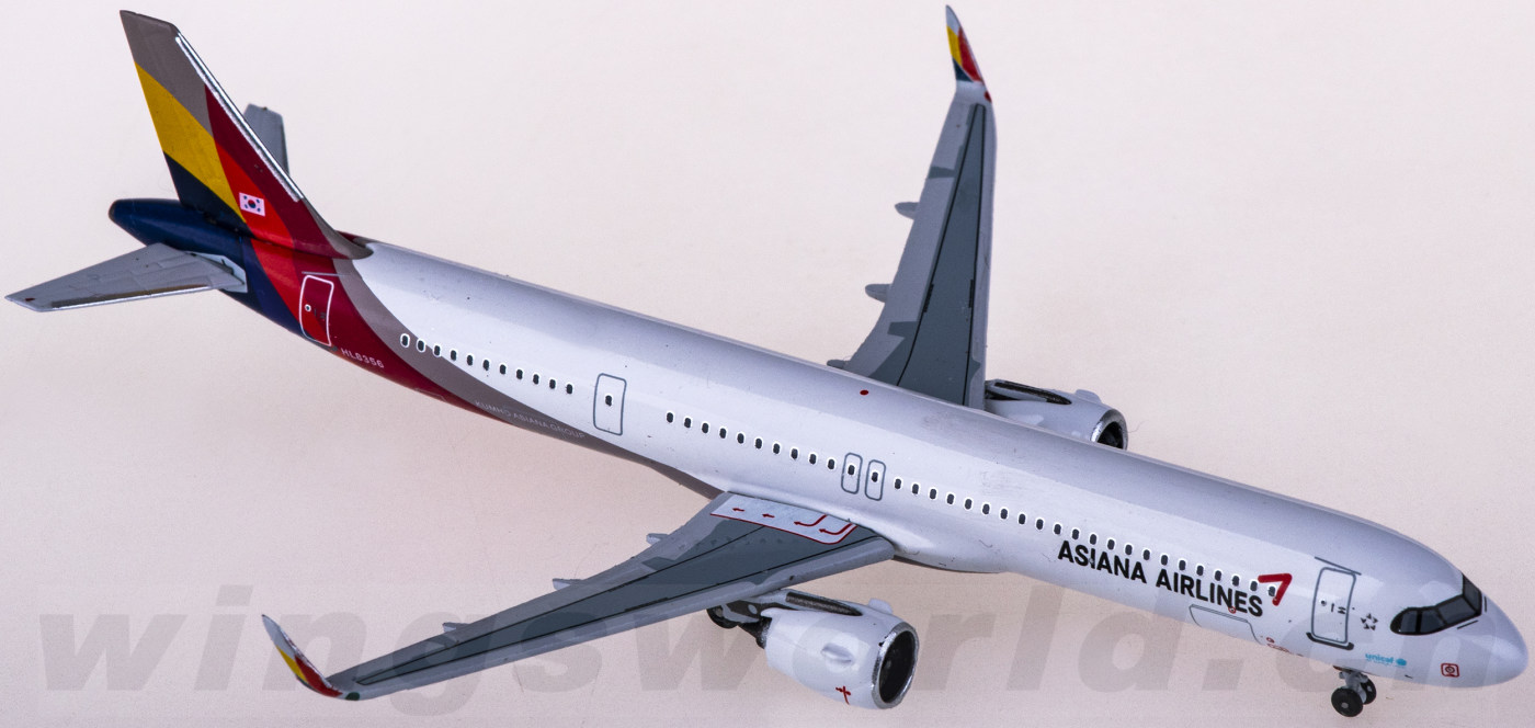 韩亚航空 airbus a321neo hl8356 aeroclassics 1:400 -飞机模型世界
