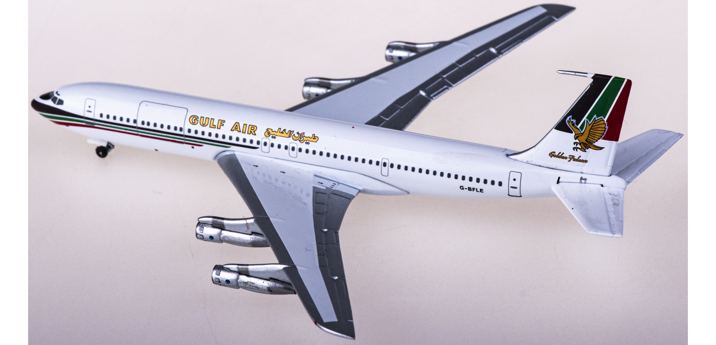 AC411073 Gulf Air 海湾航空Boeing 707-300 G-BFLE AeroClassics