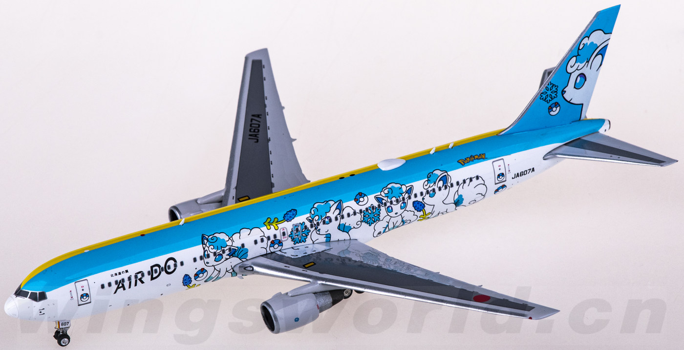 オプティミスティック 【新品】1:200 AIRDO B767 JA607A 北海道 特別