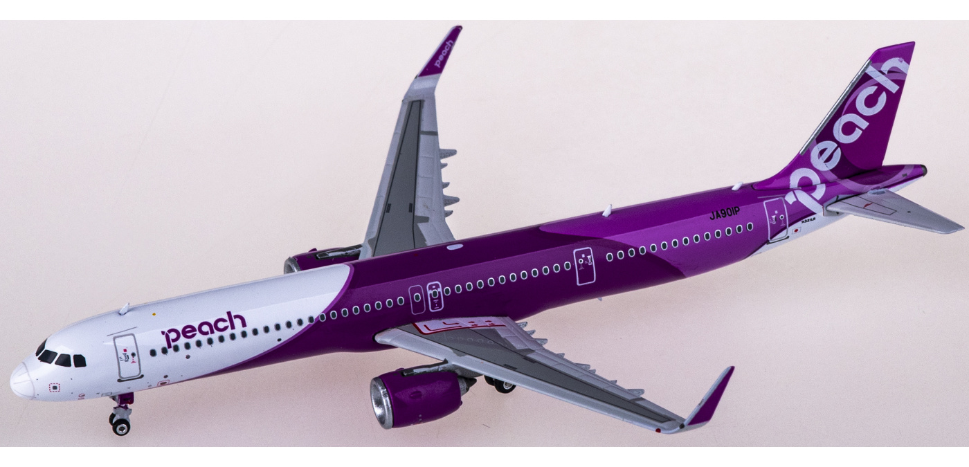 PH04431 Peach Aviation 乐桃航空Airbus A321neo JA901P Phoenix 1:400 