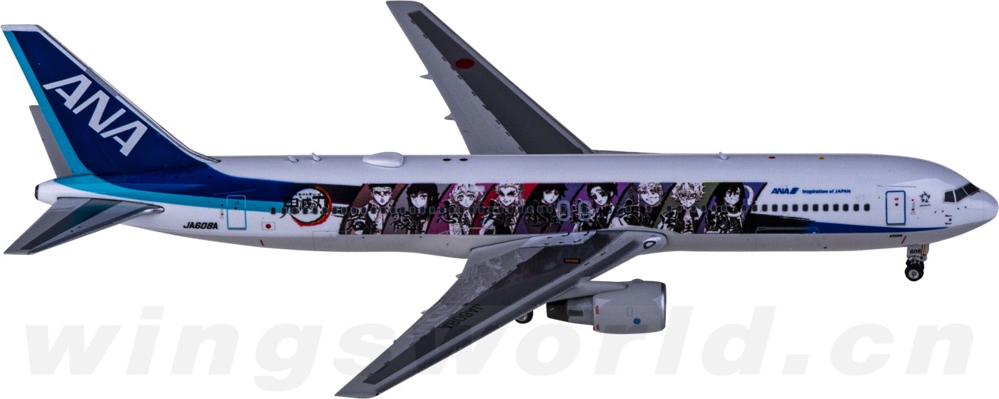 PH04446 ANA 全日空Boeing 767-300ER JA608A Phoenix 1:400 