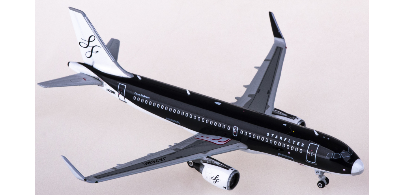 スターフライヤー A320｜Phoenix 1/400 Jetstar A320-200 Japan JA08JJ Phoenix 1:400 – Diecastbird