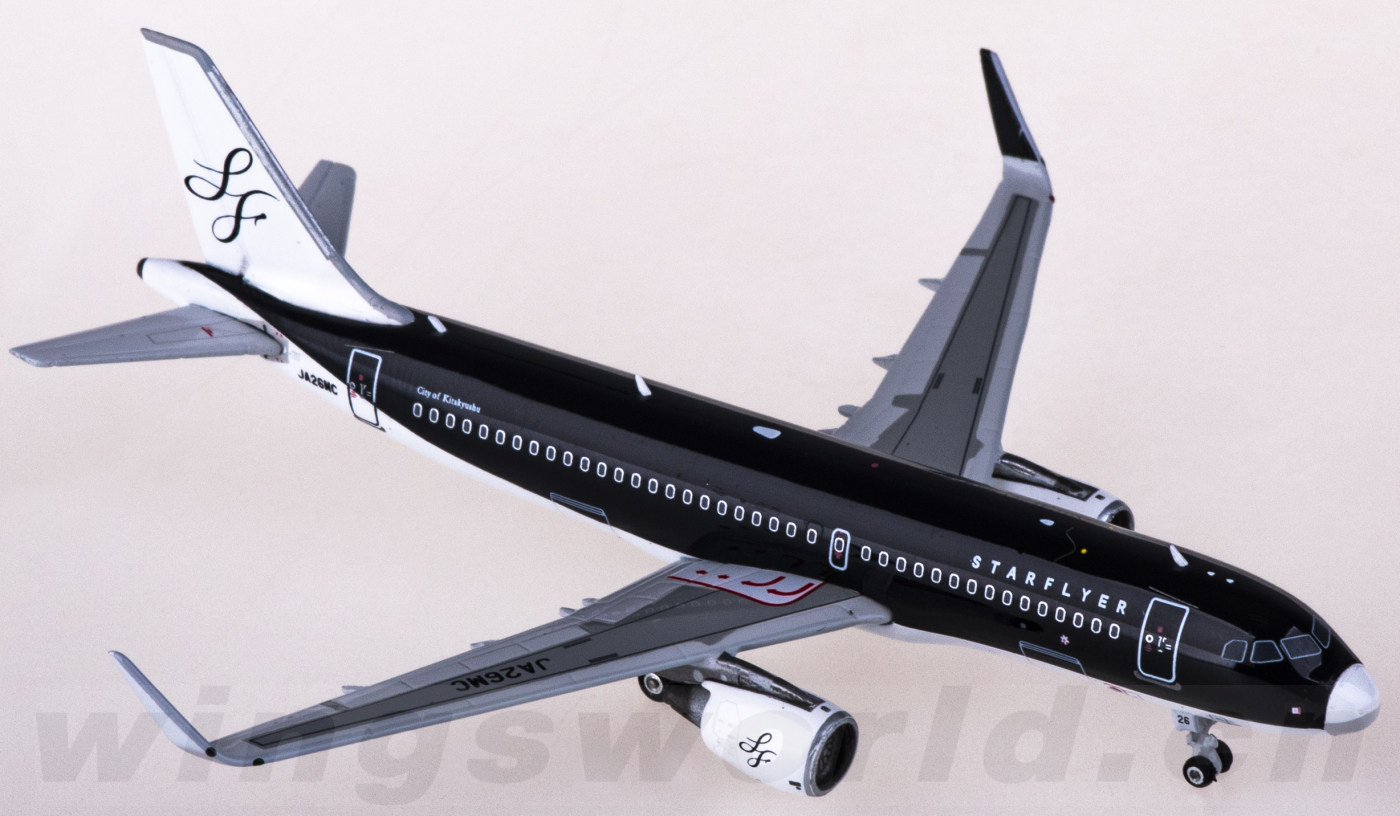 航空機・ヘリコプター Phoenix STARFLYER AIR BUS A320  1/400 1/400 phoenix A320 スターフライヤー