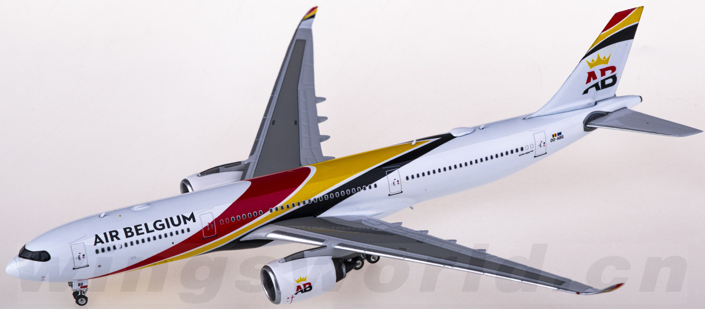 エアベルギー A330-900neo OO-ABG 1/400 Air Belgium Airbus A330-900neo OO-ABG JC Wings LH4ABB276