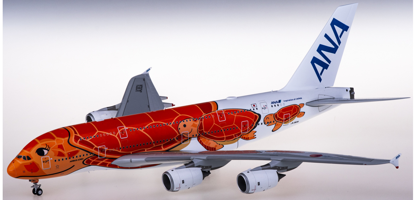 EW2388007 ANA 全日空Airbus A380 JA383A Kala JC Wings 1:200 -飞机