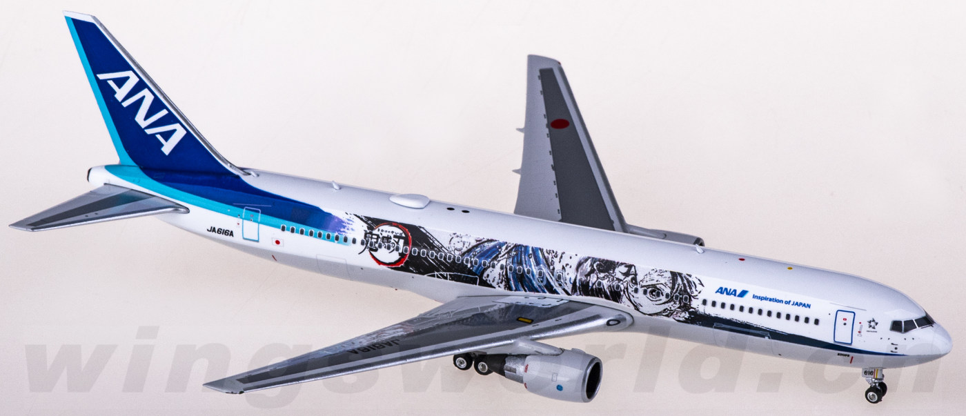 PH04439 ANA 全日空Boeing 767-300ER JA616A Phoenix 1:400