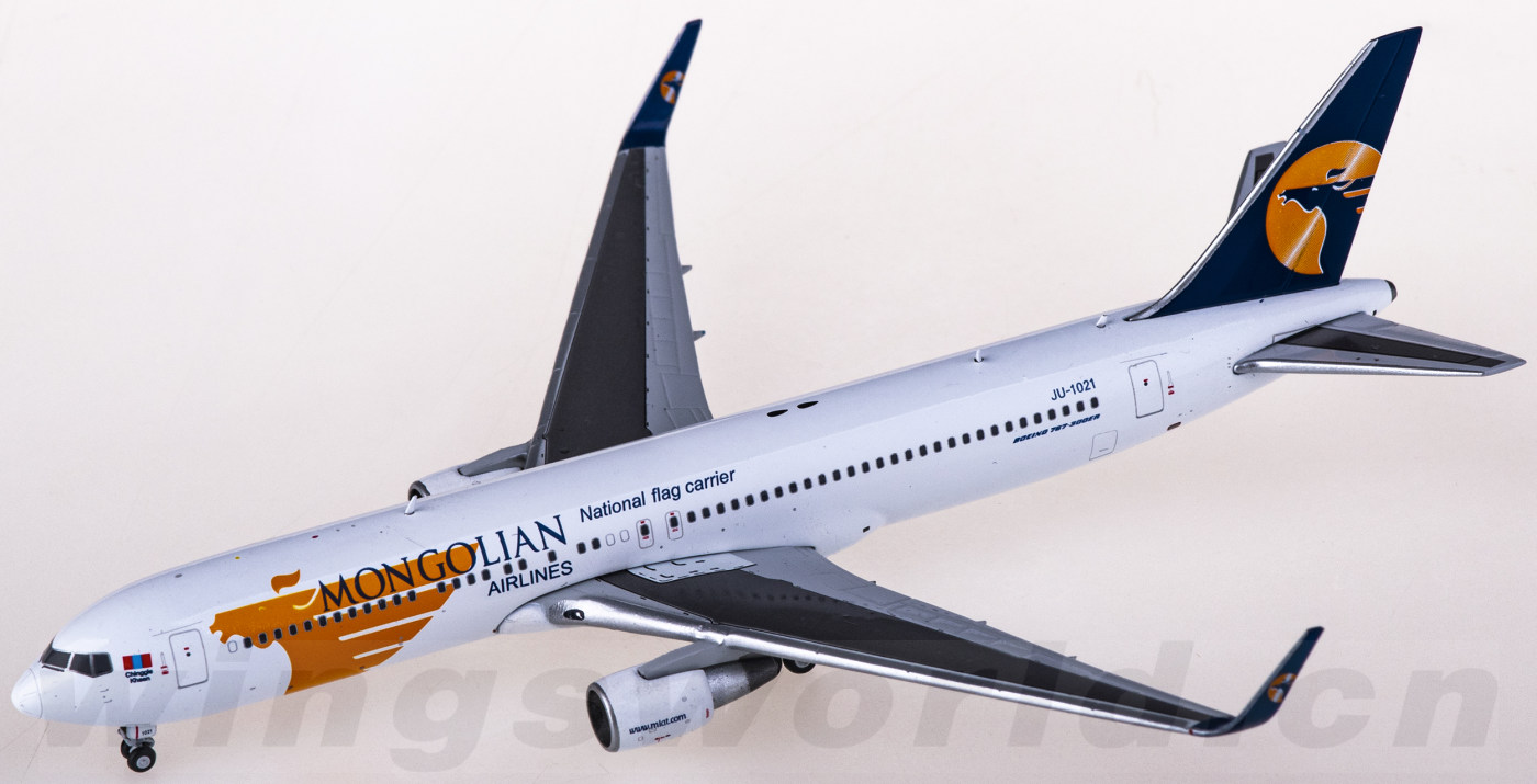 LH4254 MIAT Mongolian Airlines 蒙古航空Boeing 767-300ER JU