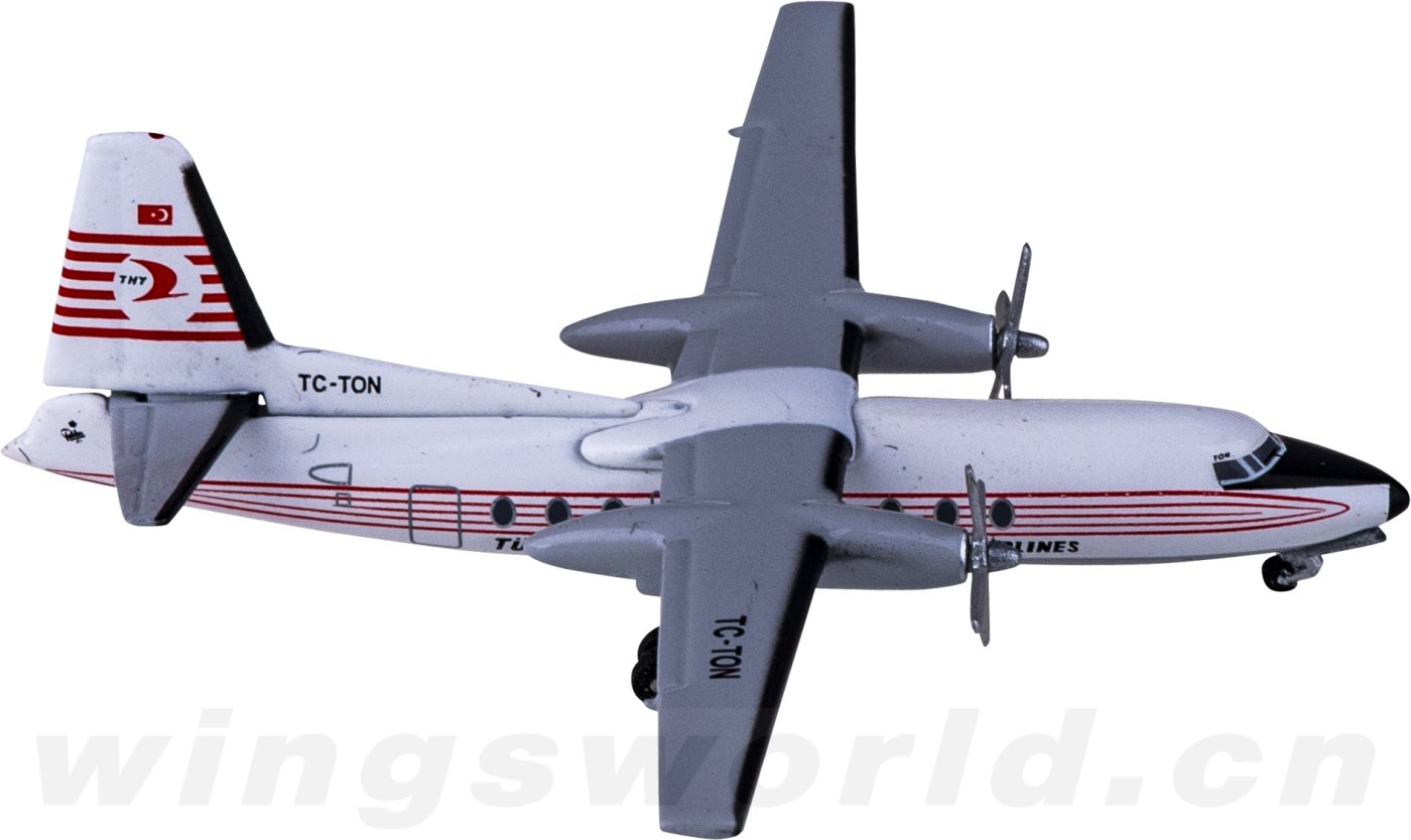AC411037 Turkish Airlines 土耳其航空Fokker F-27 TC-TON